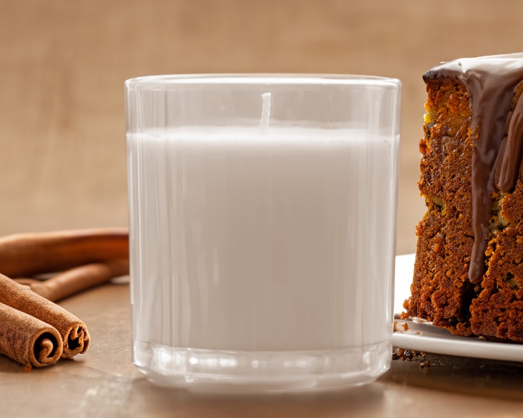 Coffee cake with Cinnamon and Creamy vanilla