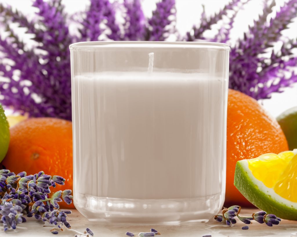Lime Orange, Lavender and Musk
